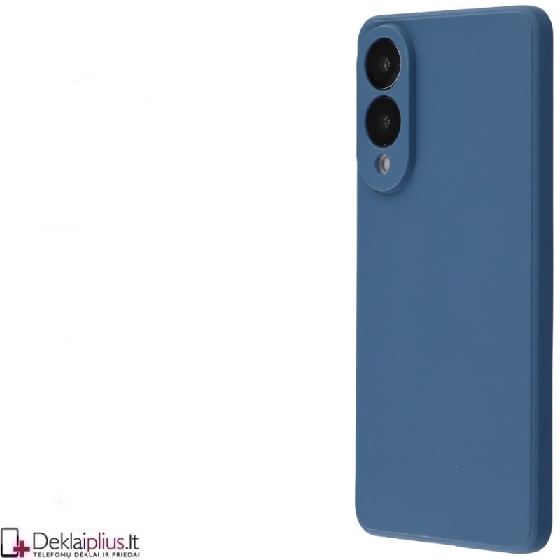 Guminis 1.5 mm. storio dėklas su kameros apsauga - mėlynas (Samsung Galaxy S25 Edge) Guminis 1.5 mm. storio dėklas su kameros apsauga - mėlynas (Samsung Galaxy S25 Edge)